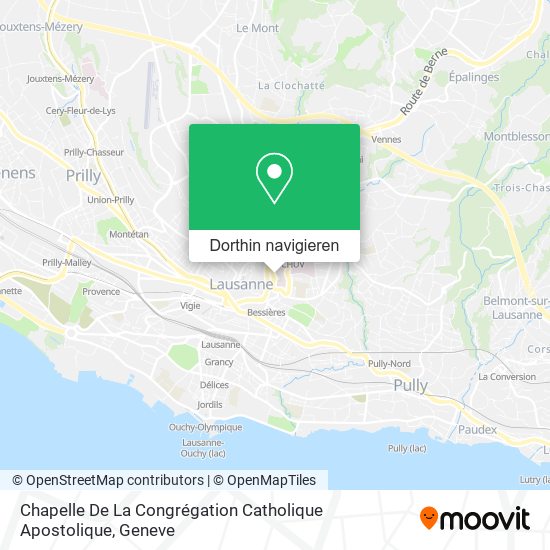 Chapelle De La Congrégation Catholique Apostolique Karte