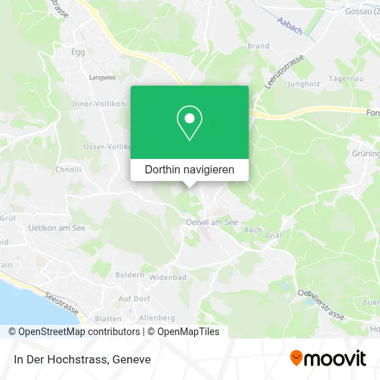 In Der Hochstrass Karte