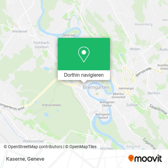 Kaserne Karte