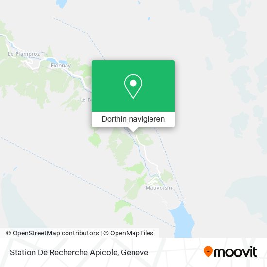 Station De Recherche Apicole Karte