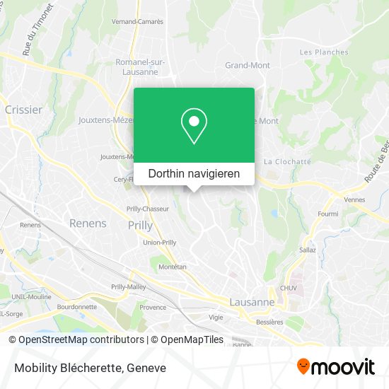 Mobility Blécherette Karte