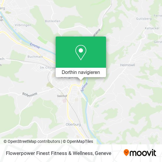 Flowerpower Finest Fitness & Wellness Karte