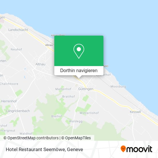 Hotel Restaurant Seemöwe Karte