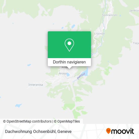 Dachwohnung Ochsenbühl Karte