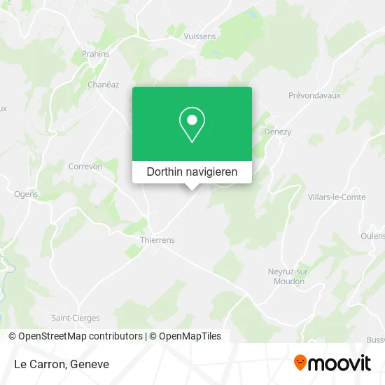 Le Carron Karte