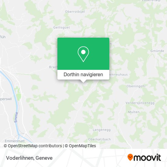 Voderlihnen Karte