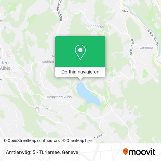 Ämtlerwäg: 5 - Türlersee Karte