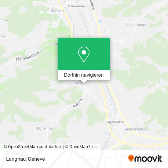 Langnau Karte