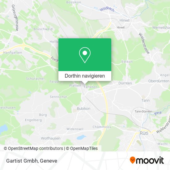 Gartist Gmbh Karte