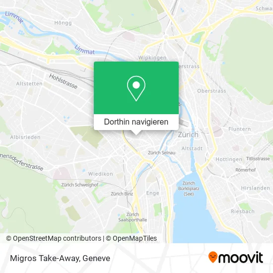 Migros Take-Away Karte