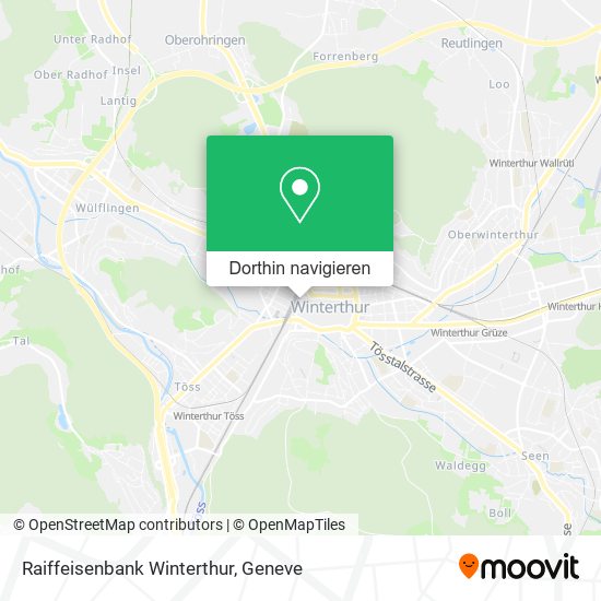 Raiffeisenbank Winterthur Karte