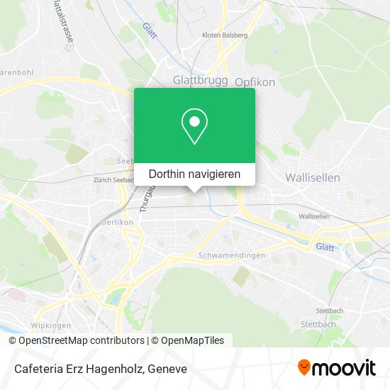 Cafeteria Erz Hagenholz Karte