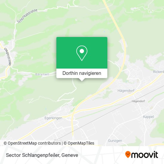 Sector Schlangenpfeiler Karte