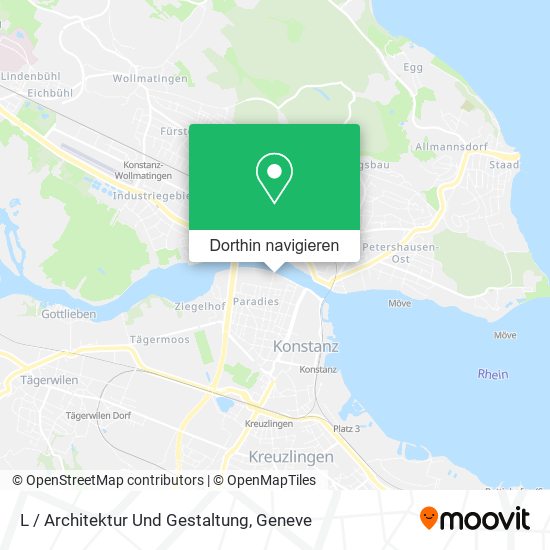 L / Architektur Und Gestaltung Karte