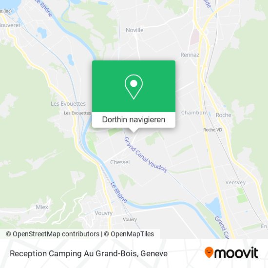 Reception Camping Au Grand-Bois Karte