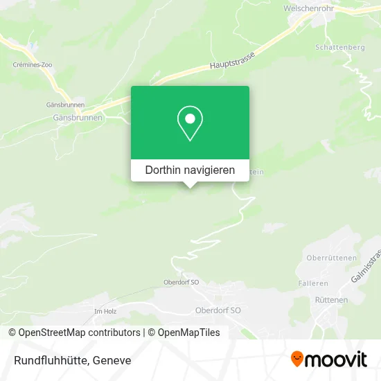 Rundfluhhütte Karte