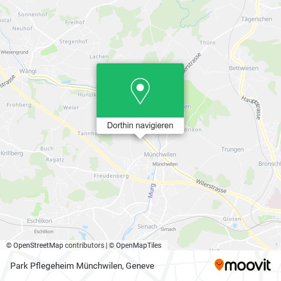 Park Pflegeheim Münchwilen Karte