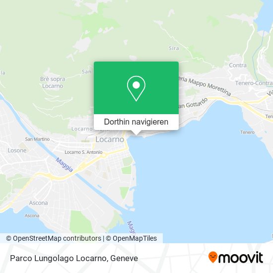 Parco Lungolago Locarno Karte