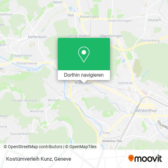 Kostümverleih Kunz Karte