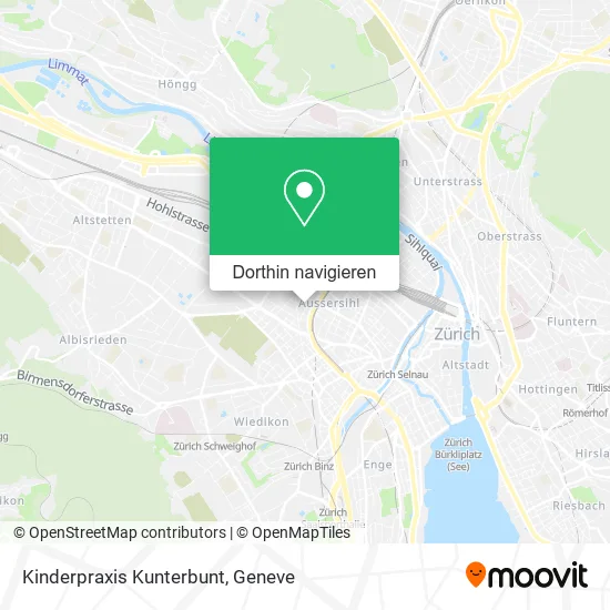 Kinderpraxis Kunterbunt Karte