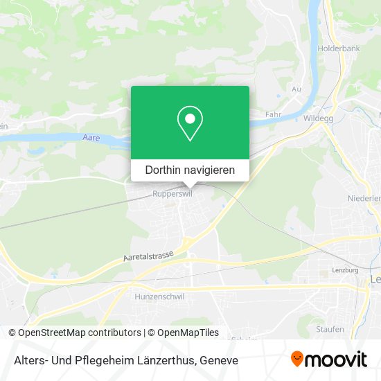 Alters- Und Pflegeheim Länzerthus Karte