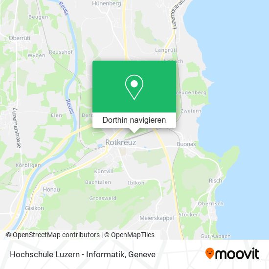 Hochschule Luzern - Informatik Karte