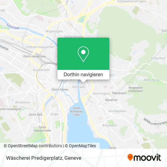 Wäscherei Predigerplatz Karte