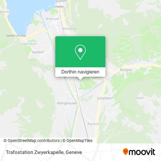 Trafostation Zwyerkapelle Karte