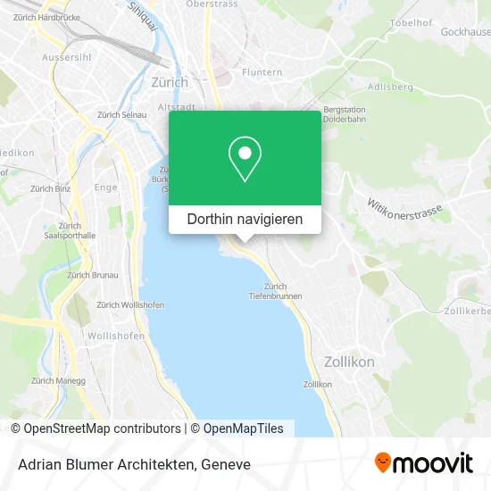 Adrian Blumer Architekten Karte