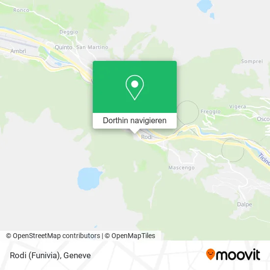 Rodi (Funivia) Karte