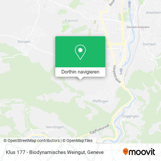 Klus 177 - Biodynamisches Weingut Karte