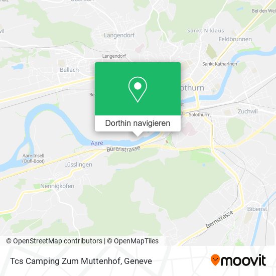 Tcs Camping Zum Muttenhof Karte