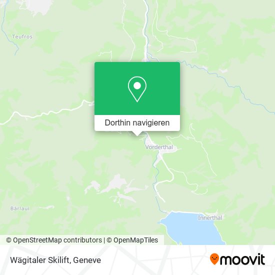 Wägitaler Skilift Karte