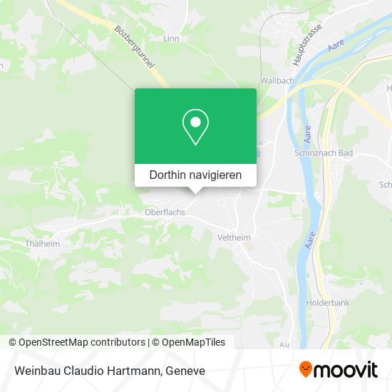 Weinbau Claudio Hartmann Karte