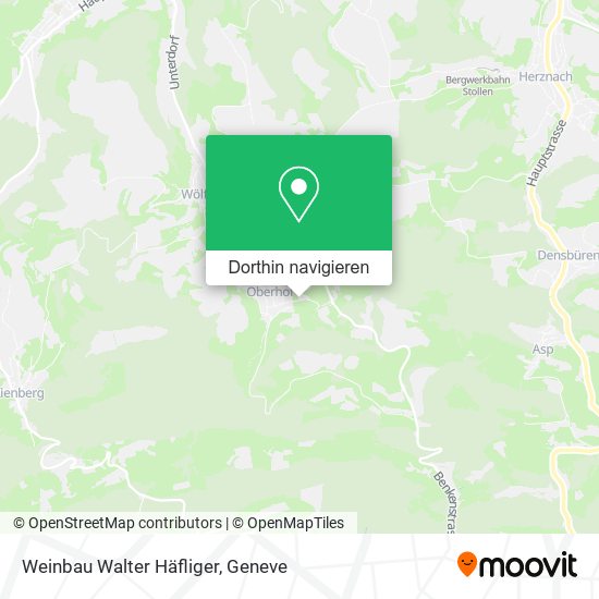 Weinbau Walter Häfliger Karte