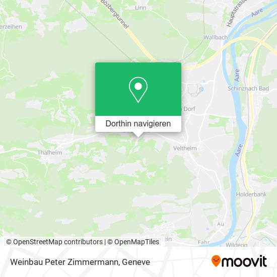 Weinbau Peter Zimmermann Karte
