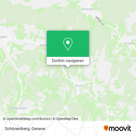 Schönenberg Karte