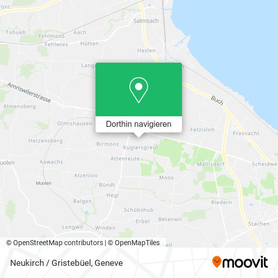 Neukirch / Gristebüel Karte
