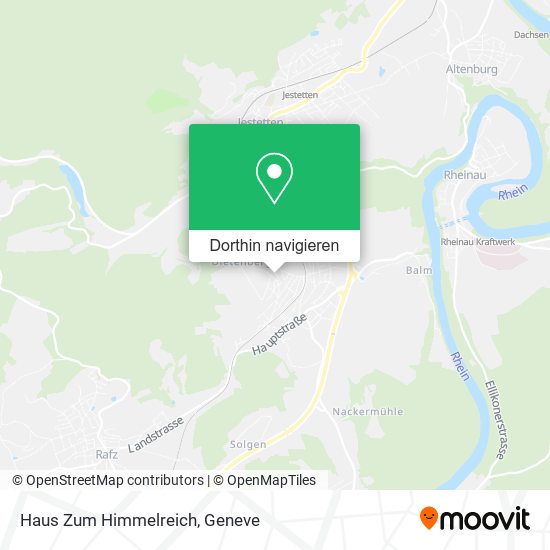 Haus Zum Himmelreich Karte