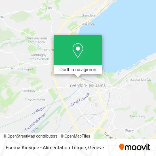 Ecoma Kiosque - Alimentation Turque Karte