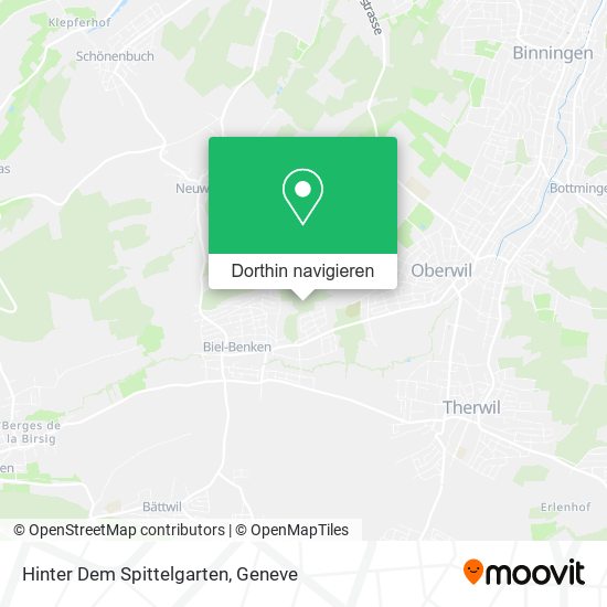 Hinter Dem Spittelgarten Karte