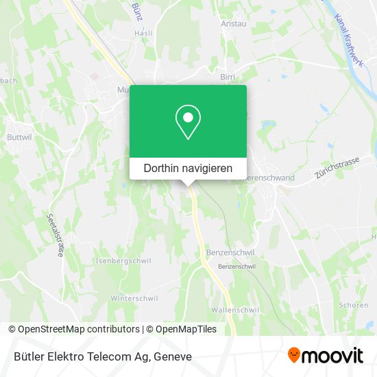 Bütler Elektro Telecom Ag Karte