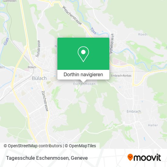Tagesschule Eschenmosen Karte