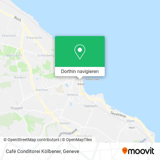 Café Conditorei Kölbener Karte