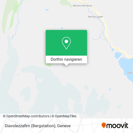 Diavolezzafirn (Bergstation) Karte