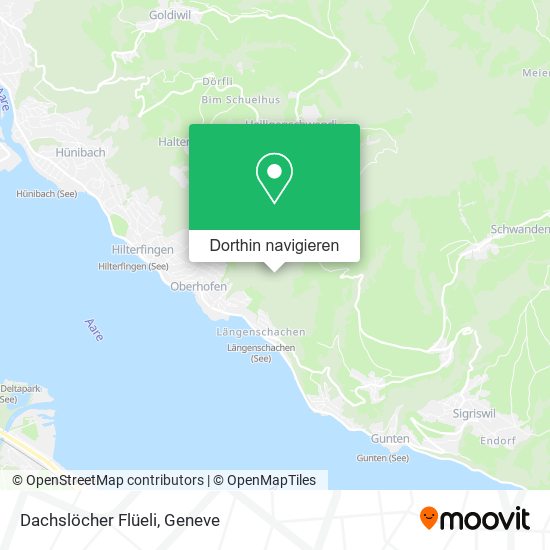 Dachslöcher Flüeli Karte