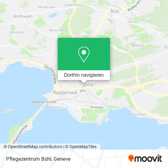 Pflegezentrum Bühl Karte