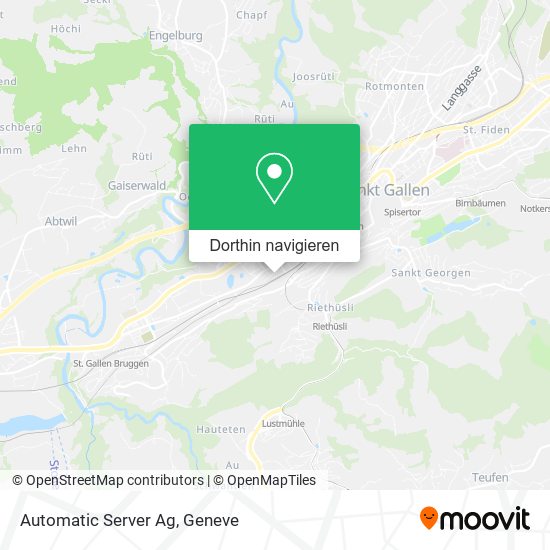 Automatic Server Ag Karte