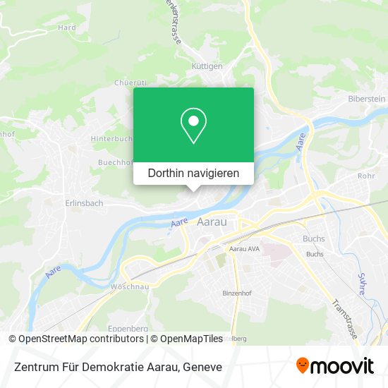 Zentrum Für Demokratie Aarau Karte