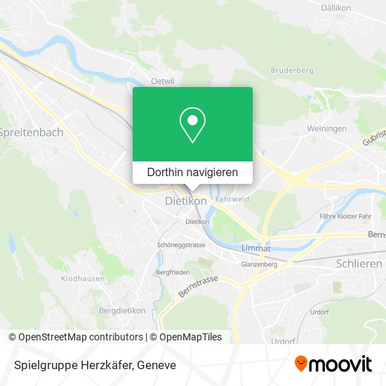 Spielgruppe Herzkäfer Karte